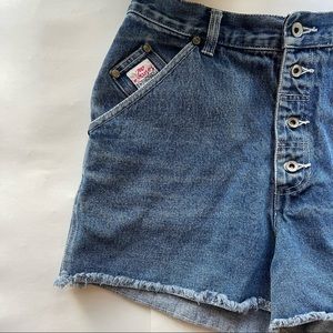 No Excuses Vintage Denim Shorts